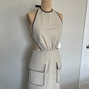 Brand New STAUD Linen Dress